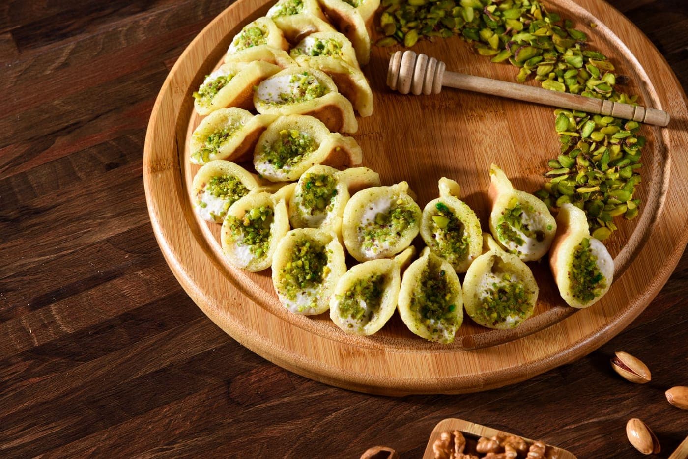 Atayef (Stuffed Pancakes)